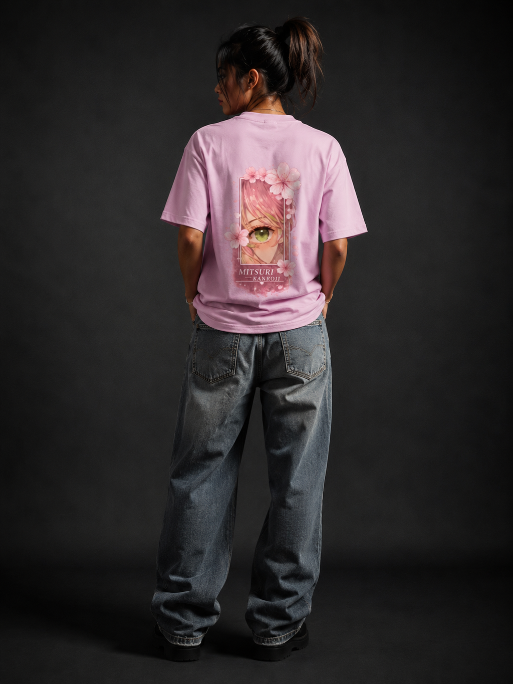 Sakura Gaze Unisex Oversized Standard T-Shirt