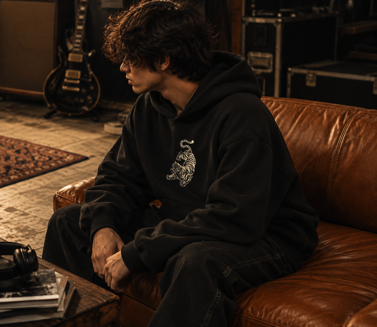TROVLY- Shadow Dragon Pullover Hoodie