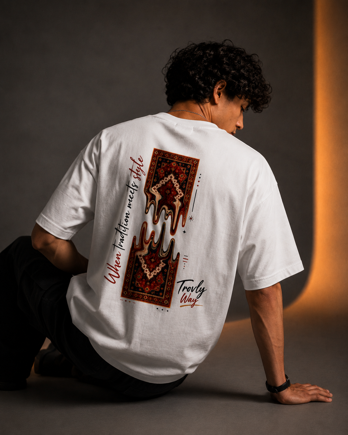 Trovly -THE HERITAGE CODE Unisex Oversized Classic T-Shirt