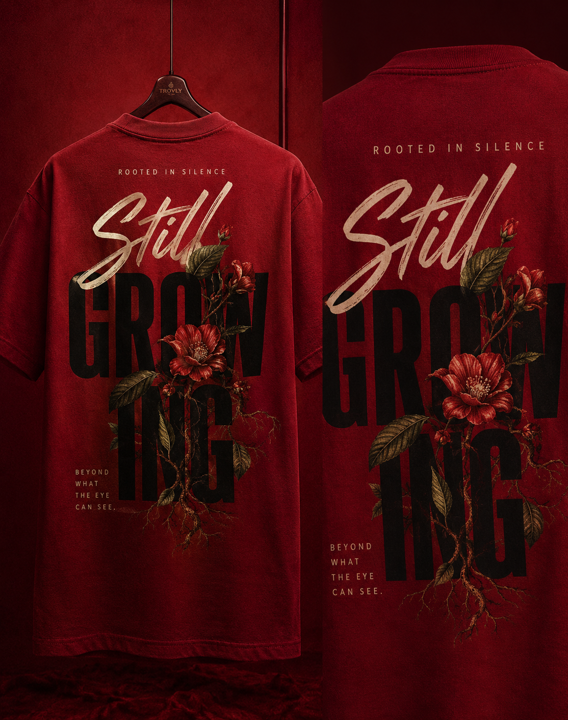 Trovly- STILL GROWING Unisex Oversized Classic T-Shirt