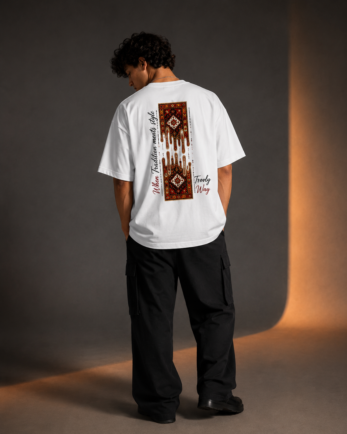 Trovly -THE HERITAGE CODE Unisex Oversized Classic T-Shirt