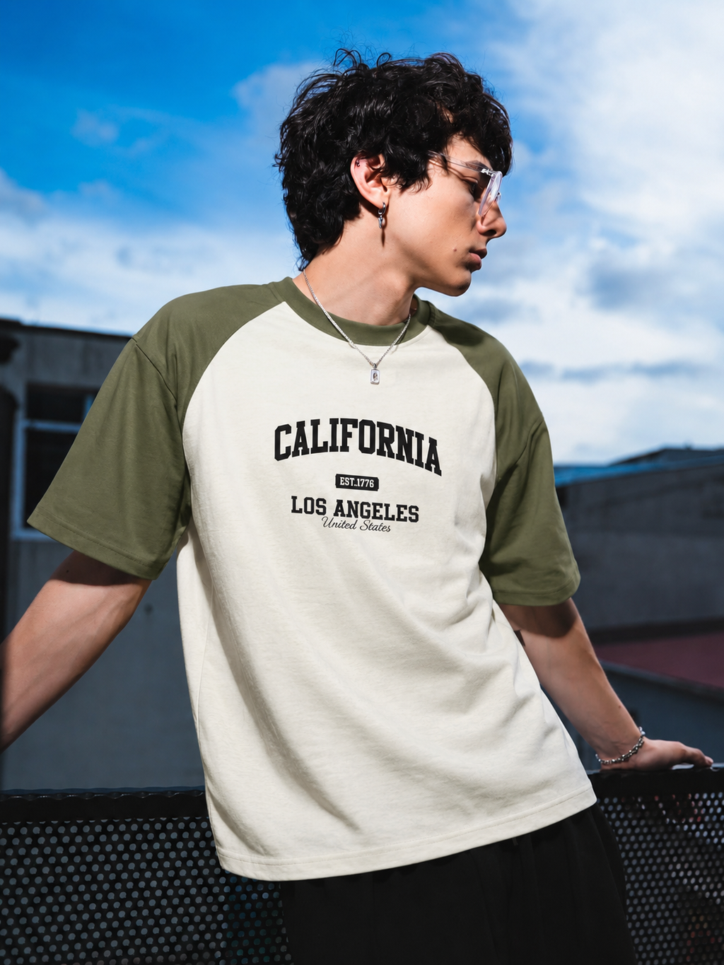 California Oversized Raglan