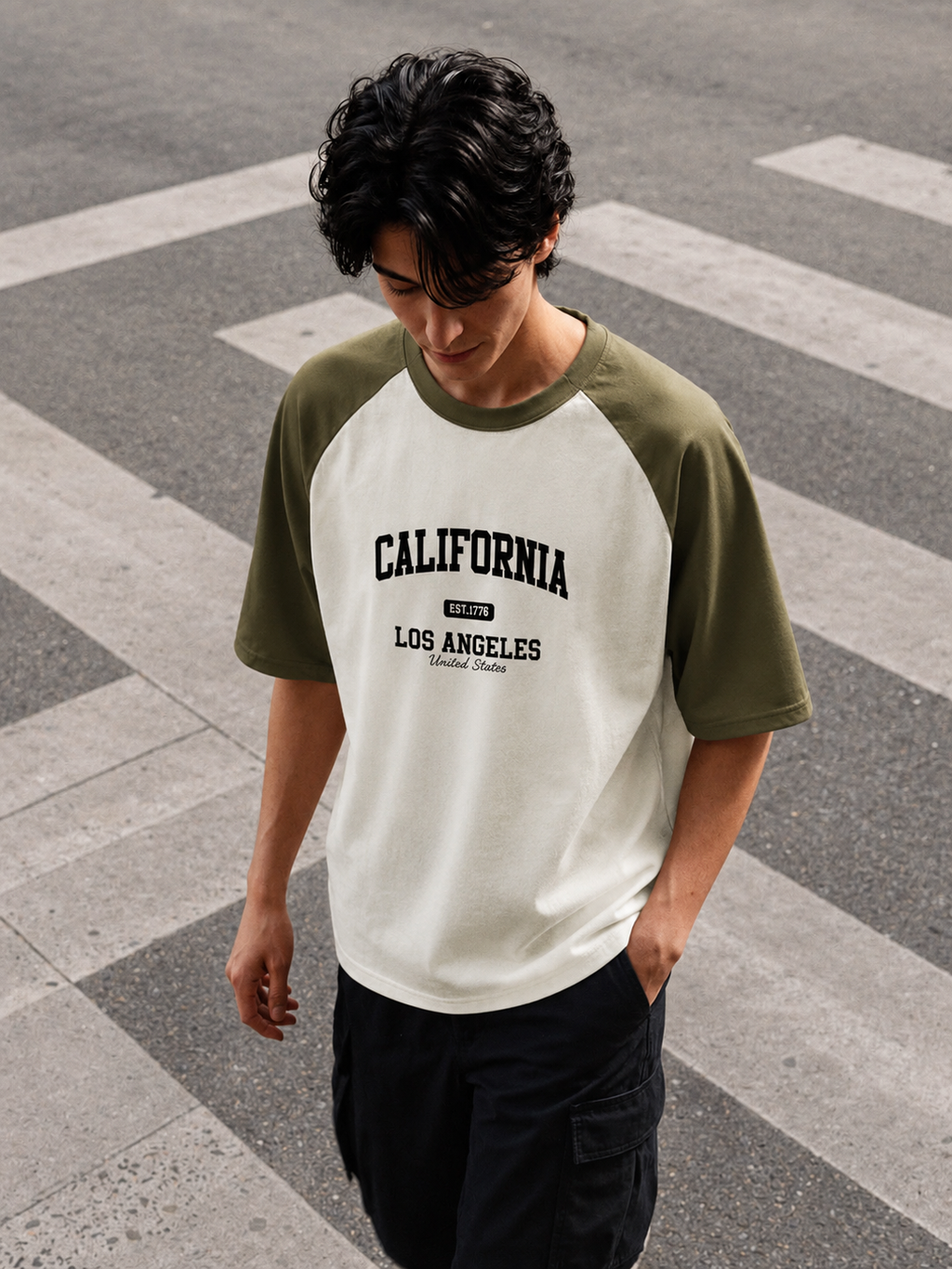 California Oversized Raglan