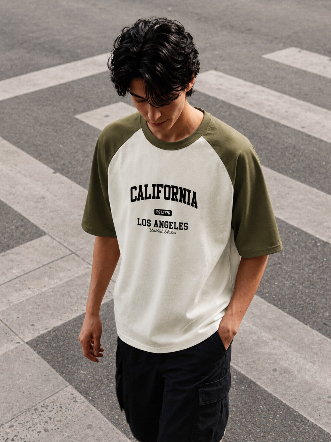 California Oversized Raglan