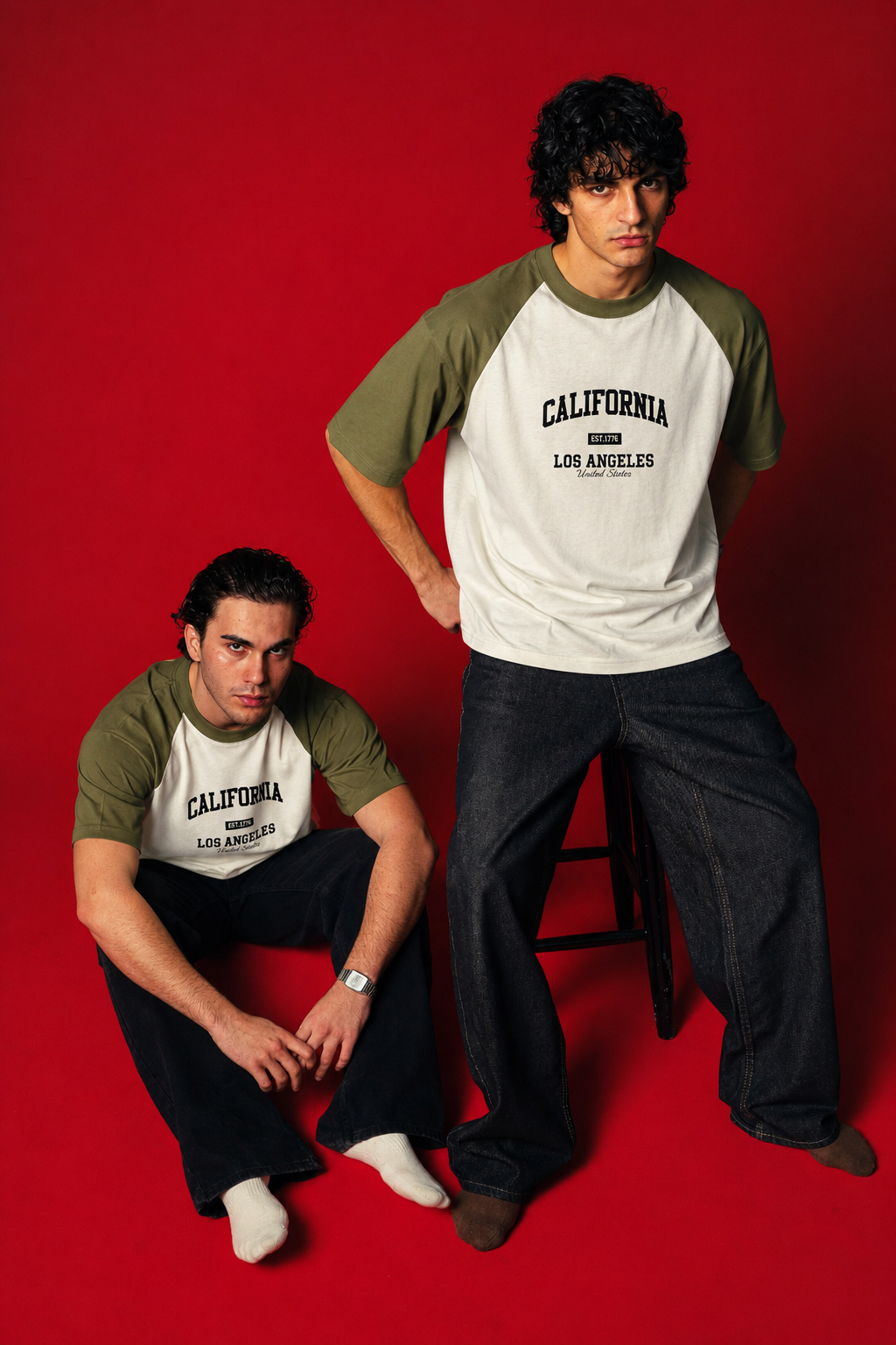 California Oversized Raglan
