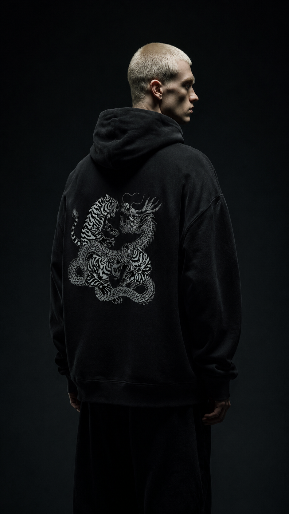 tiger and dragon dance  Hoodie